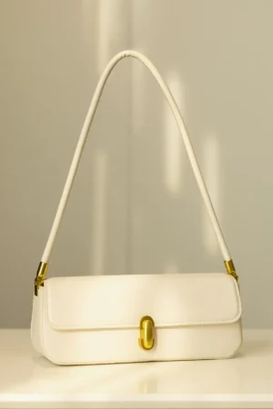 Fashionable Women's Spring Summer 2024 New French Underarm Bag Versatile Trendy Single Shoulder Handbag Commute Bag