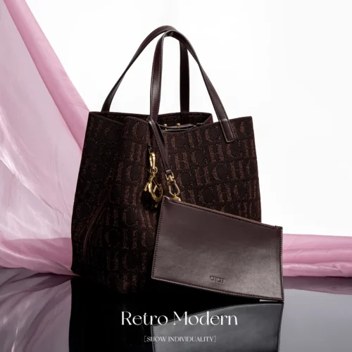 Fashion New Solid Color Women’s Bucket Bag Large Capacity Letter Design Small Card Bag Accessories Handbag