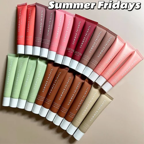 Summer Fridays Dreamy Lip Oil Beige Hydrating Lip Glaze Moisturizing and Nourishing Dream Lipgloss Butter Balm Beauty Suit Care