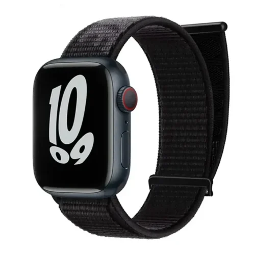 Sport Strap For Apple Watch Band 44mm 40mm 49mm 45mm 41mm 42mm 38mm Ultra Nylon Correa iwatch Series 9 8 se 7 6 5 4 3 Bracelet