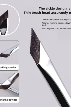 The Upgrade Eyeliner Brush Ultra Thin Fine Angle Flat Detail Place Brush Brush Eyes Eyebrow The Under Precise G9H0