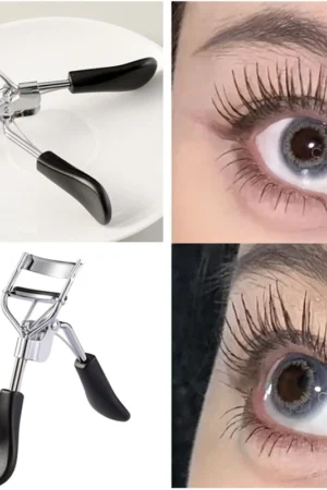 Solid Color Eyelash Curler Mini Makeup Eyelash Curler Easy To Use Eye Lash Curler High Quality Beauty Makeup Eyelash Style Tools
