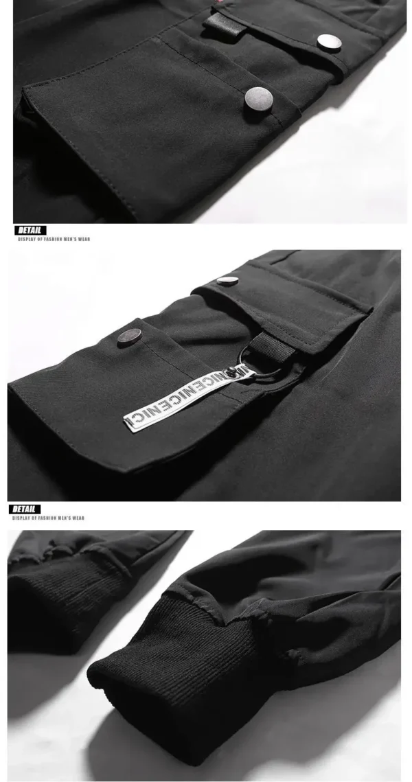 New Men Cargo Tactical Pants Work Combat Multi-pockets Casual Training Trousers Overalls Clothing Joggers Hiking Mens Cargo Pant - Image 4