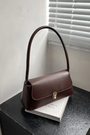 Women's Shoulder Bag Handbag Retro Baguette Bag Underarm Bag Fashion New Hand Shoulder Bag