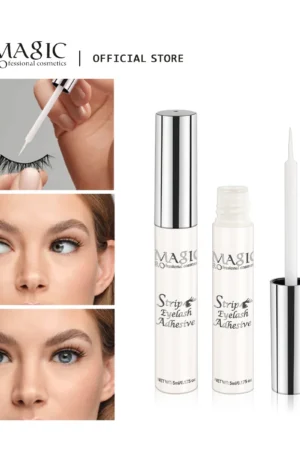 IMAGIC 5ml False Eyelash Extension Glue Waterproof Fast Dry Long Lasting Strong No Irritation Transparent Eyelash Primer Tools