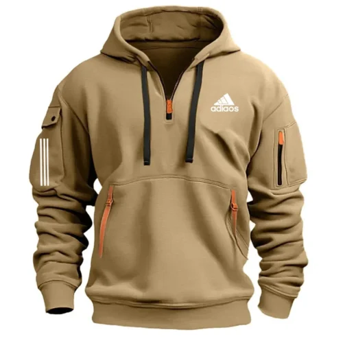 2025 Autumn Men’s Hooded Sweatshirt – Multiple Pockets – Casual and Comfortable Sport Shirt – Fashionable and Stylish Sweatshirt