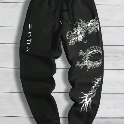 New sports pants for men 2024 trendy versatile men’s pants loose trousers spring and autumn casual retro pants sweatpants S-3XL