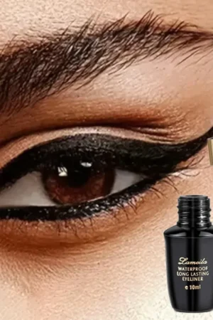 Long-lasting hard-tipped gel eye ultra-fine waterproof black liquid eyeliner pen