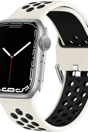 Silicone Strap For Apple Watch band 44mm 40mm 45mm 49mm 41mm 38mm 42mm 44 45 mm Bracelet iWatch ultra 2 series 7 3 6 se 8 9 Band