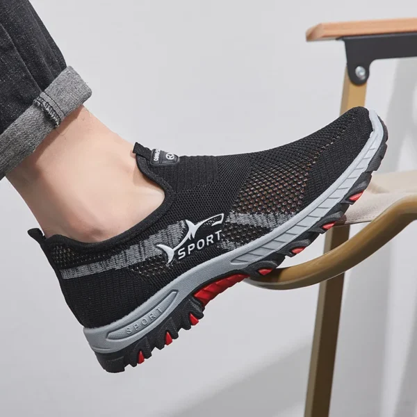 Summer Mesh Men Shoes Lightweight Sneakers Men Fashion Casual Walking Shoes 2024 Breathable Mens Hiking Shoes 2025 Fashion Shoes - Image 4