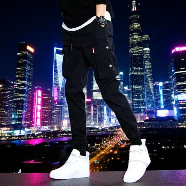 New Men Cargo Tactical Pants Work Combat Multi-pockets Casual Training Trousers Overalls Clothing Joggers Hiking Mens Cargo Pant - Image 2