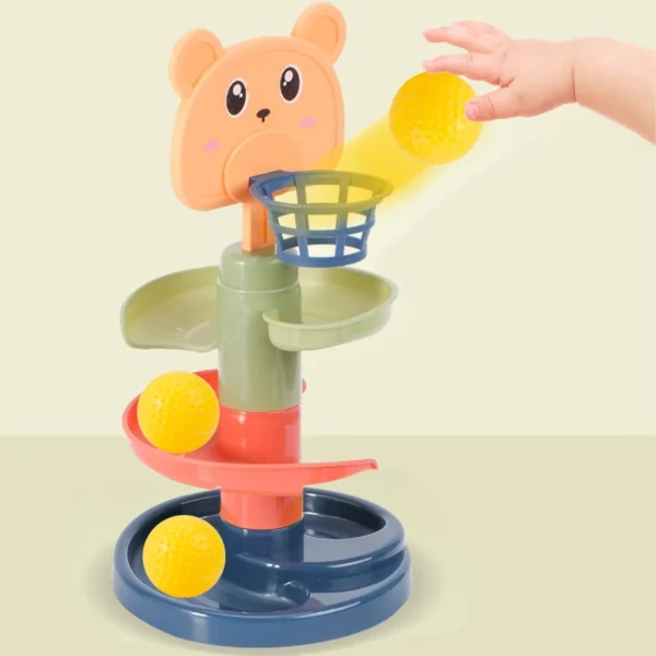 Montessori Toys Baby 0 12 24 36 Months Track Rolling Ball Push Pop Sliding Ball Early Education Toys Games Children Sensory Toy - Image 2