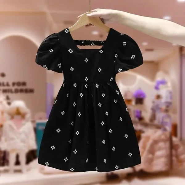 Children Summer Dresses Sleeveless Polka Dot Dress Clothes Big Girls Fashion Party Vestido Princess - Image 6