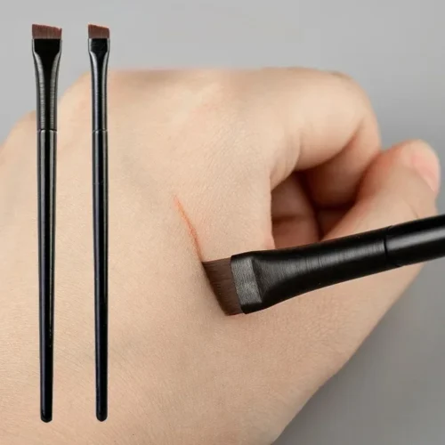 1/2pcs Blade Makeup Brushes Angled Thin Eyebrow Brush Flat Fine Eyeliner Brush Professional Liner Brow Beauty Make Up Tool