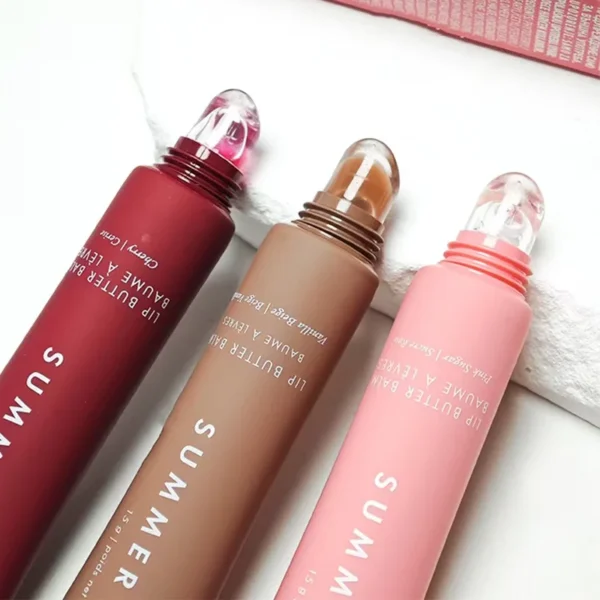 Summer Fridays Dreamy Lip Oil Beige Hydrating Lip Glaze Moisturizing and Nourishing Dream Lipgloss Butter Balm Beauty Suit Care - Image 5