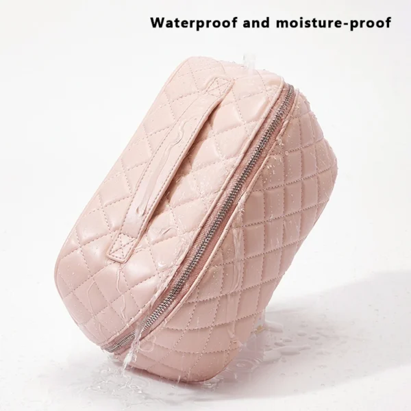 Makeup bag for women 2025 new high-end light luxury high-end large capacity portable travel storage bag bag accessories - Image 5
