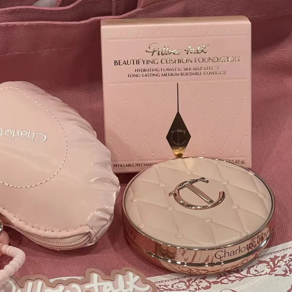 Charlotte Tilbury Shimmer Powder Air Cushion Lightweight Moisturizing Oil-controlling Long-lasting Fit Creates Pore-free Makeup 3 Charlotte Tilbury Shimmer Powder Air Cushion Lightweight Moisturizing Oil-controlling Long-lasting Fit Creates Pore-free Makeup - Image 3